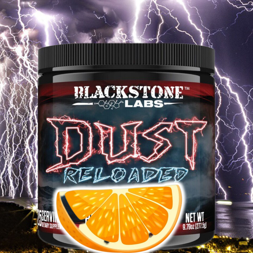 Топовый предтренировочный комплекс DUST RELOADED BlackStone LABS, 25 порций, апельсин  #1