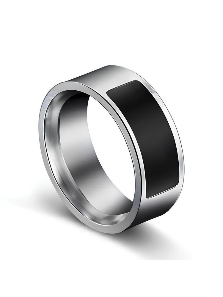 Умное кольцо Кольцо с чипом NFC, размер 20,5, NFC, серебристый  #1
