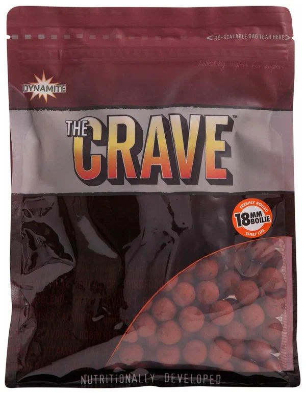 Бойлы тонущие DYNAMITE BAITS Premium The Crave 18 мм. 1кг. #1