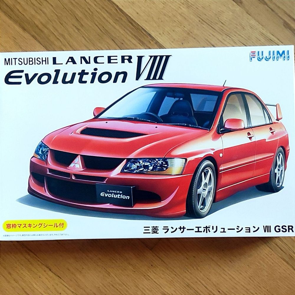 Сборная модель. Японский автомобиль Lancer Evolution VIII. Fujimi FJ  039244, 1/24 - купить с доставкой по выгодным ценам в интернет-магазине  OZON (1560371014)