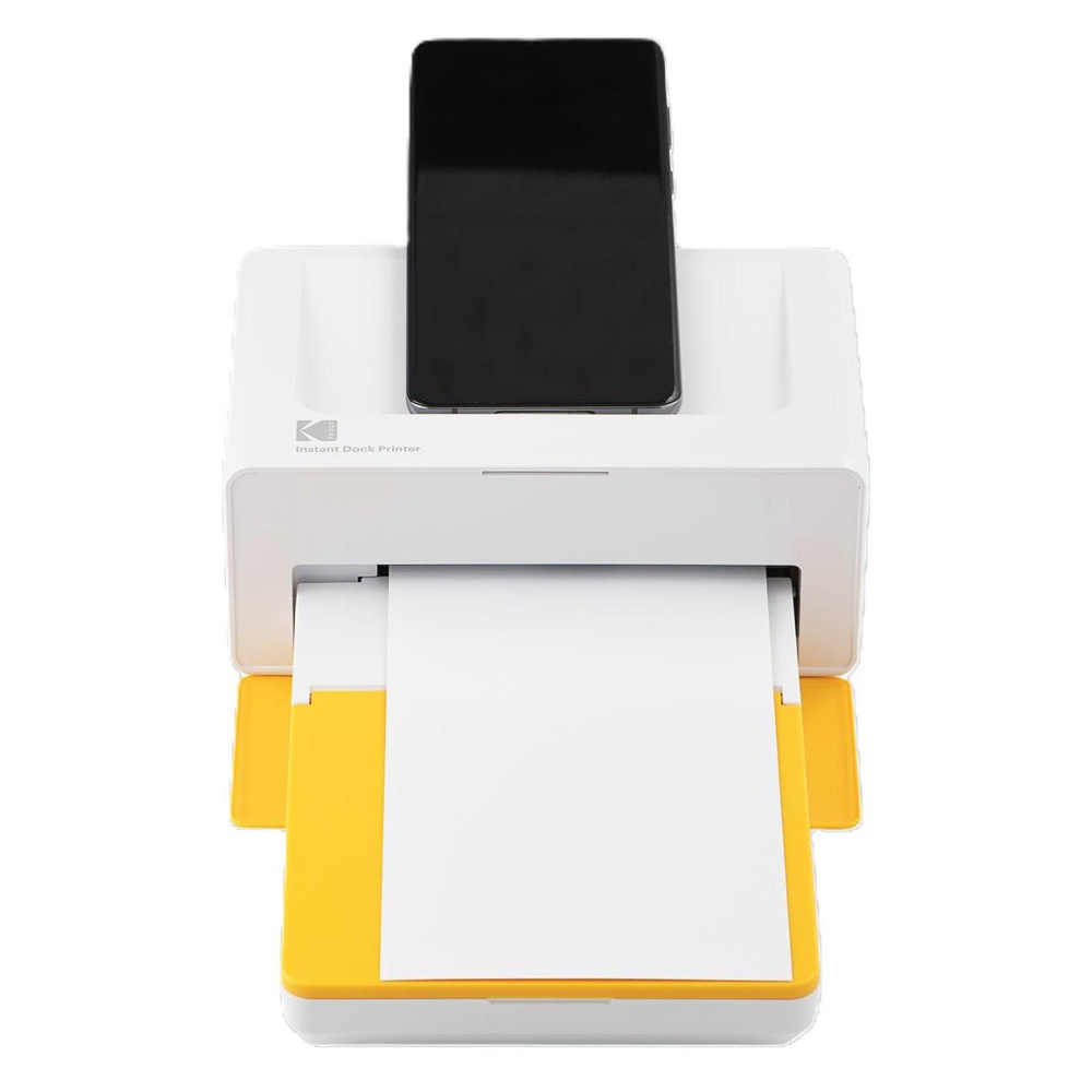 Компактный фотопринтер Kodak PD460 (Dock Plus Printer) желтый/белый #1