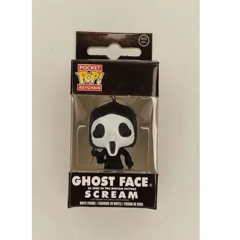 Крик Призрачное лицо брелок (Scream Ghostface keychain) из серии Хоррор -  купить с доставкой по выгодным ценам в интернет-магазине OZON (534779090)