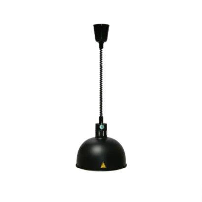 Лампа инфракрасная для подогрева блюд Hurakan HKN-DL750, черная, 0.25 кВт, регулировка по высоте, 1 лампочка #1