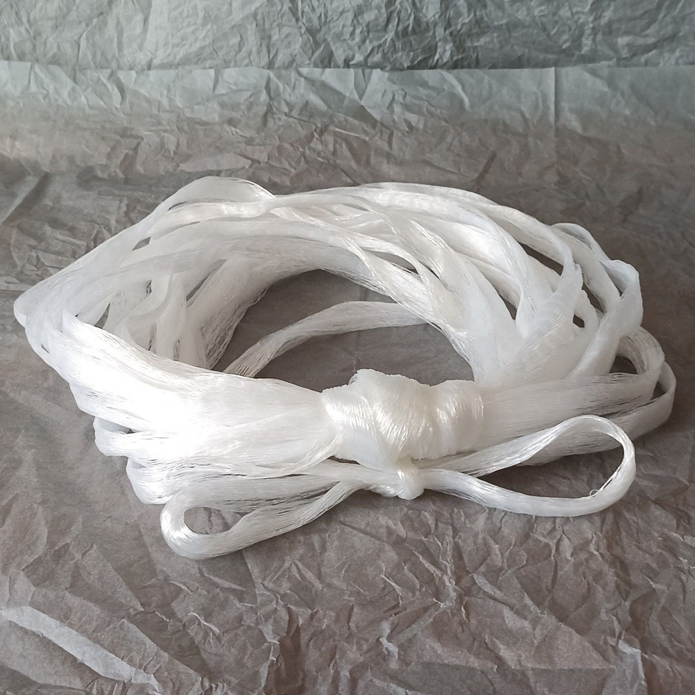 Нитберри Сетка-рукав мебельная широкая (ширина 5-21см), белая, 10м  #1