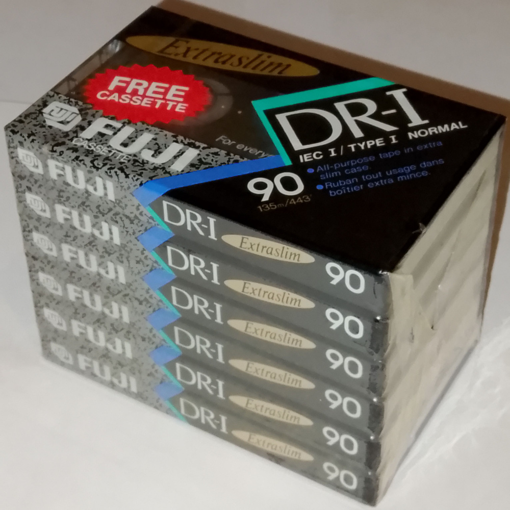 Fujifilm Аудиокассета DR-1 1992 Set-6, 90 мин #1