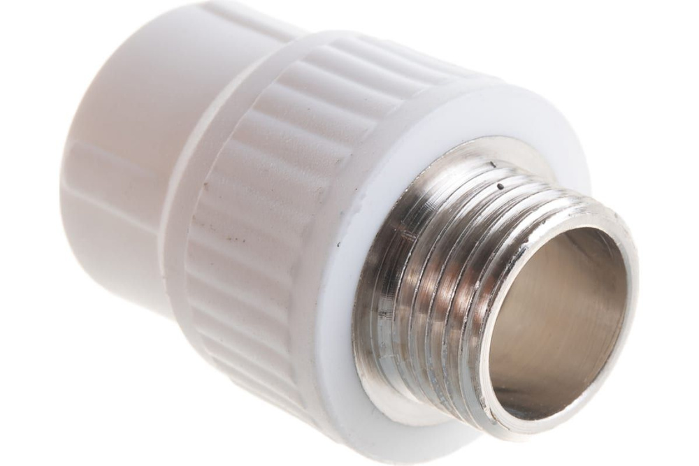 Муфта 20x3/4" (3 шт) полипропиленовая комбинированная, внешняя резьба ...