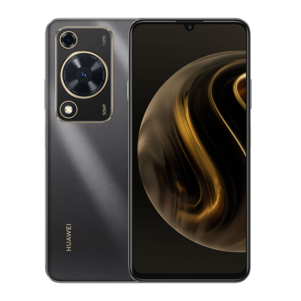 HUAWEI Смартфон nova Y72 Ростест (EAC) 8/128 ГБ, черный