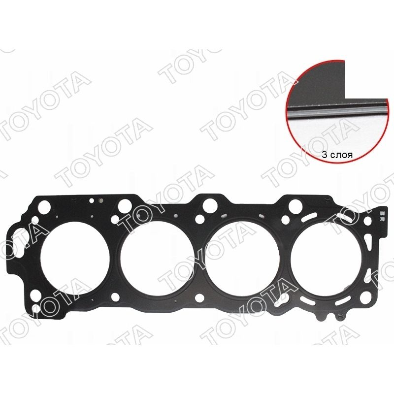 IPSAIP_11115-50070 Прокладка ГБЦ TOYOTA 3UZFE RH #1