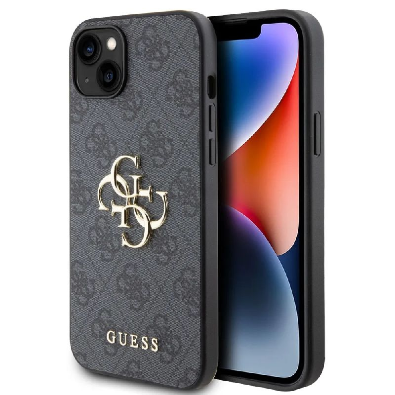 Чехол для мобильного телефона Guess iphone 14 с металлическим логотипом ...