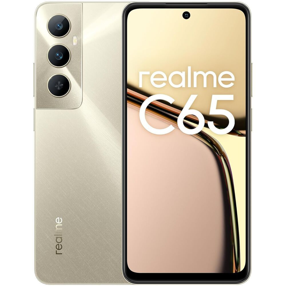 realme Смартфон C65 8/256GB RU Gold 8/256 ГБ, золотой