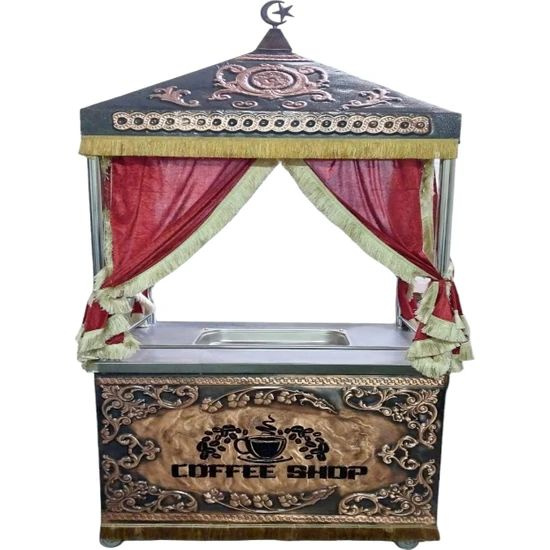 Турка электрическая Кофемашина на песке Кофейня Подставка на тележке ...