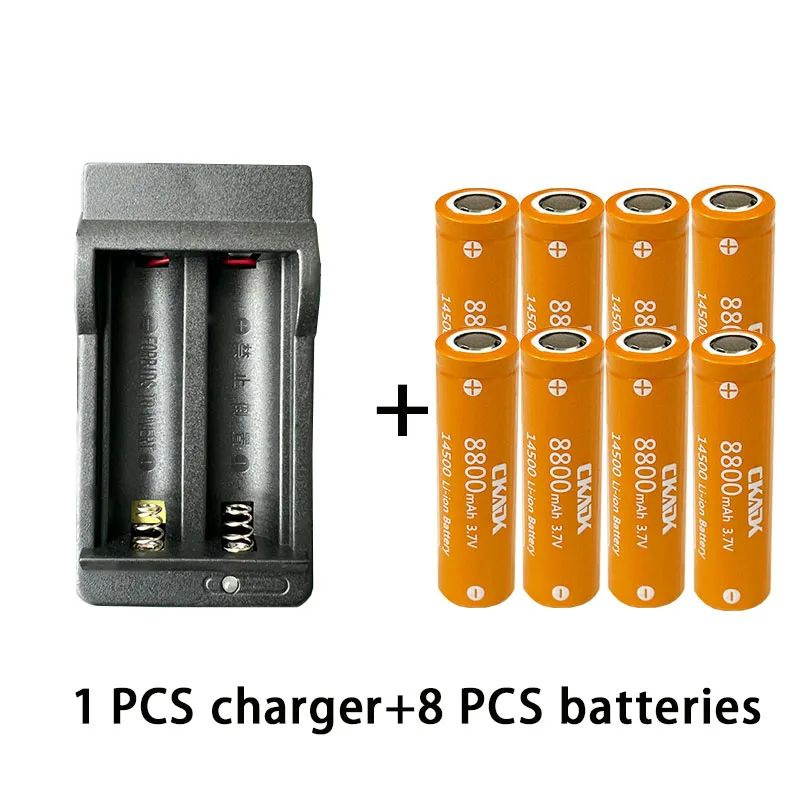 Батарейка 14500, Li-ion тип, 3,7 В, 1 шт - купить с доставкой по ...