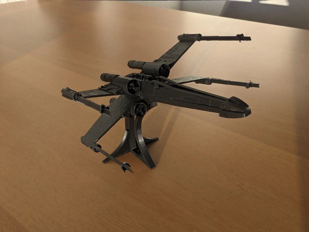 3D Сборная пластиковая модель, пазл звёздного истребителя X-Wing #1