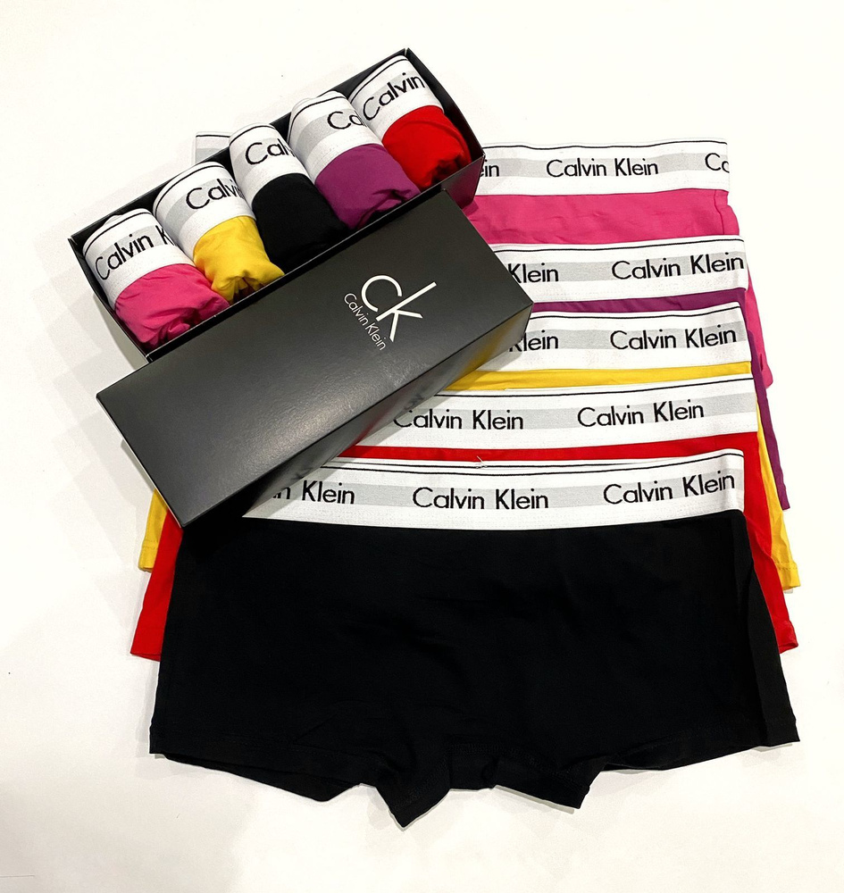 Комплект трусов шорты Calvin Klein Underwear, 5 шт #1