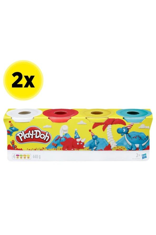 Тесто Play-Doh 4 штуки x 2 штуки #1