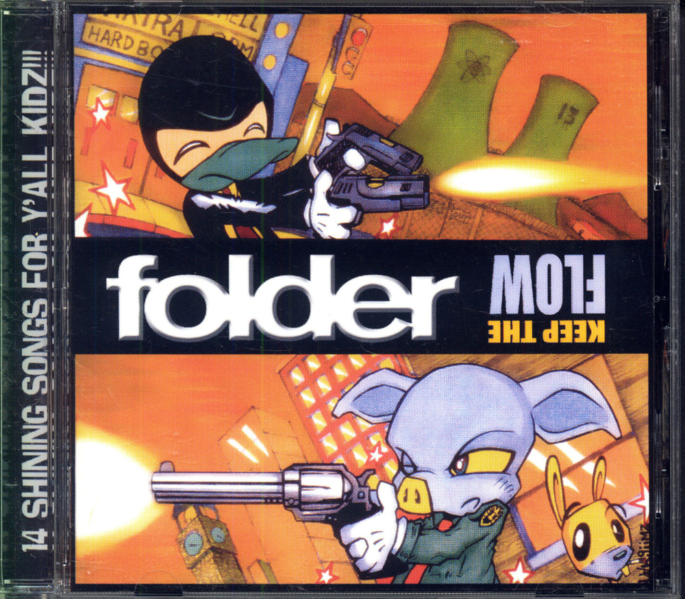 Folder. Keep The Flow (Japan, RB Records Japan, RBRJ004, 2003) CD