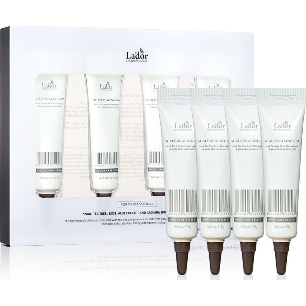 Lador Пилинг для кожи головы Scalp Scaling Spa Ampoule 15 мл х 4 шт. #1