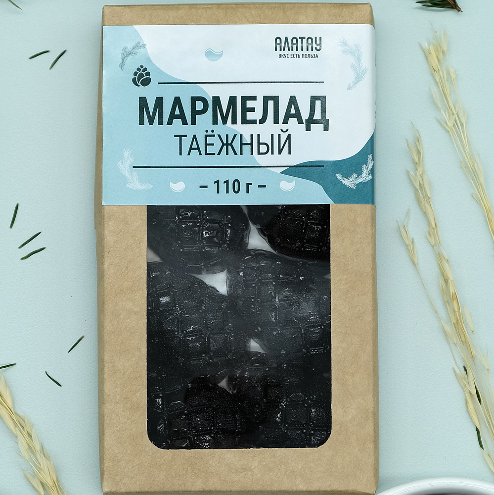 Мармелад натуральный Алатау, Таежный, 110 гр. #1