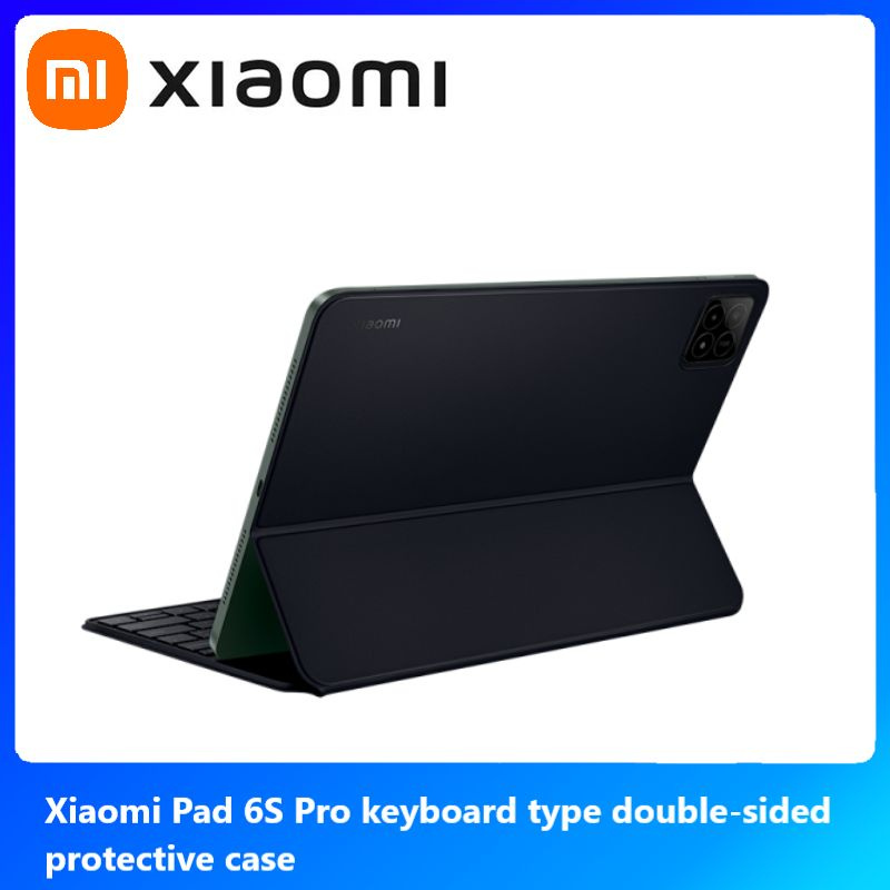 Xiaomi Mi Pad 6S Pro с клавиатурой двухсторонний защитный чехол 12,4 дюйма черный  #1