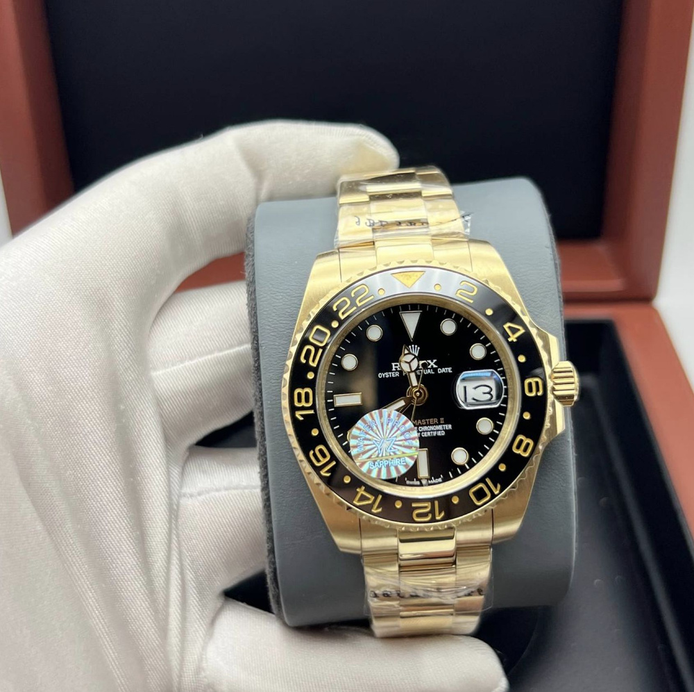 Часы Rolex GMT Master II механика премиум класса #1