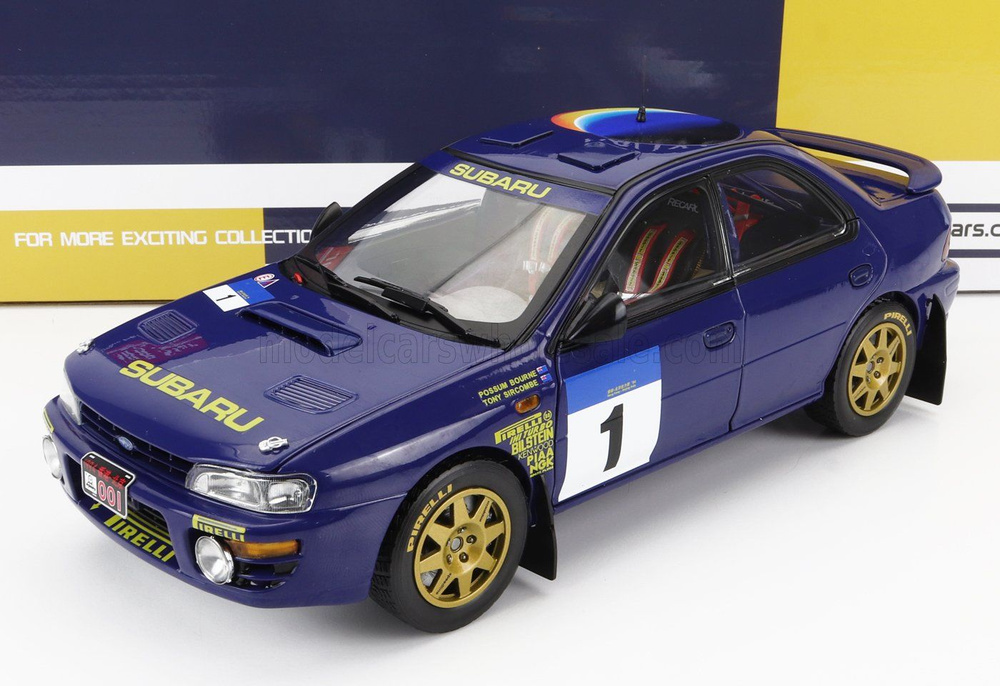 SUBARU IMPREZA 555 - WINNER HONG KONG-BEIJING RALLY 1994