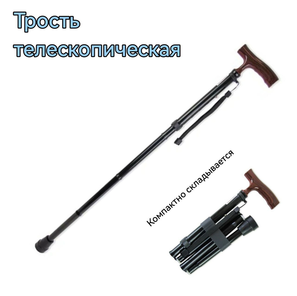 Трость Amrus AMCF51 складная телескопическая с чехлом - купить с ...