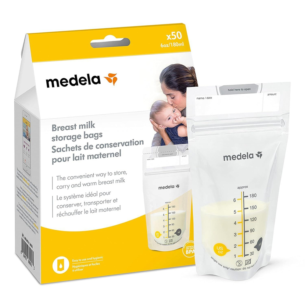 Medela Пакет для хранения грудного молока, 180 мл #1