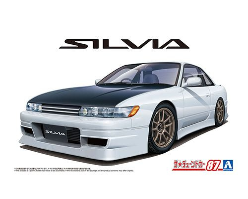 Aoshima Сборная модель NISSAN PS13 SILVIA '91 AERO CUSTOM, 1/24 #1