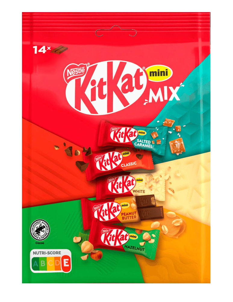 Шоколадные батончики KitKat Mini Mix 197,4 гр #1