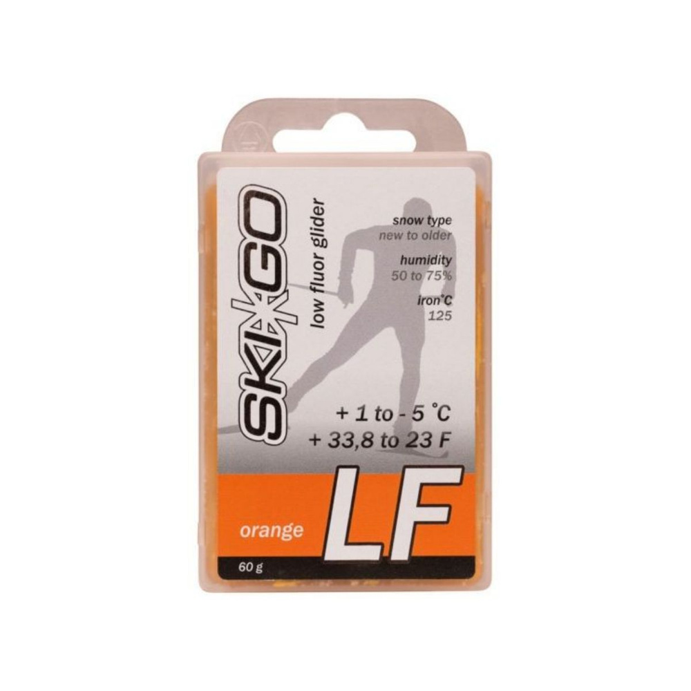 Парафин низкофторовый SKiGO LF ORANGE +1...-5 #1