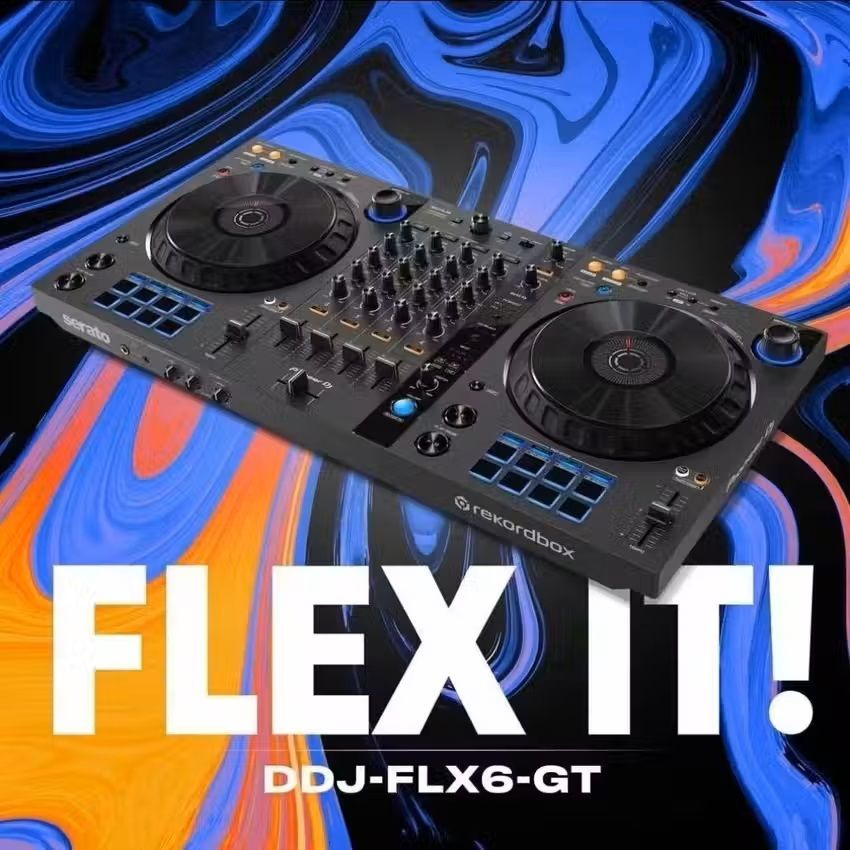 PIONEER DDJ-FLX6-GT 4-канальный DJ контроллер для rekordbox dj и Serato ...
