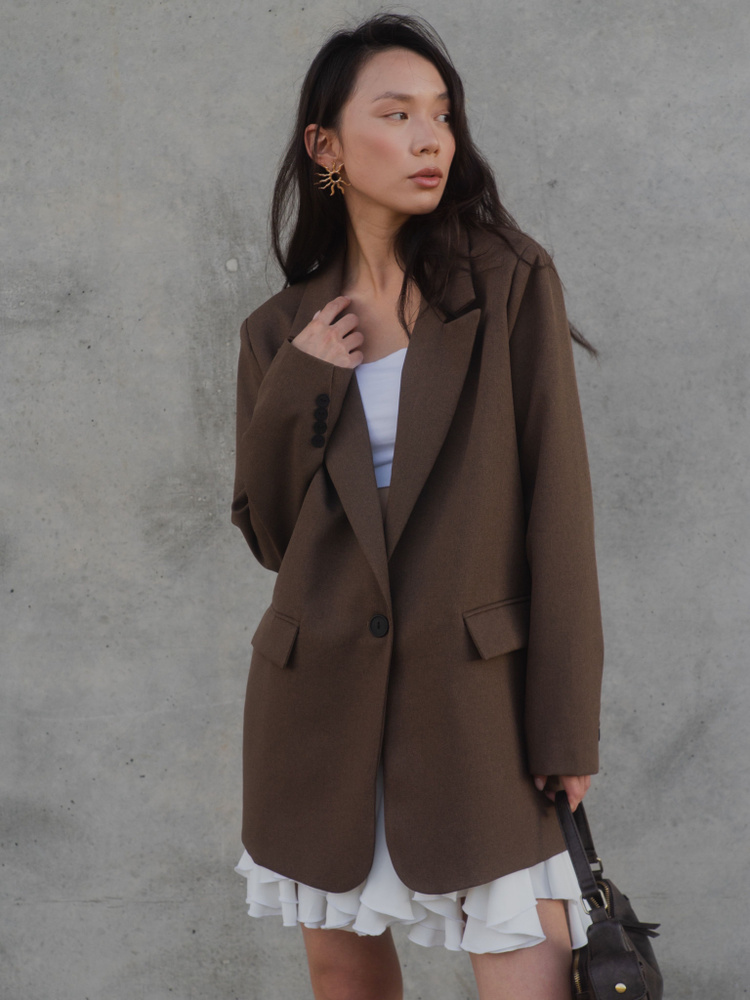 Пиджак Оверсайз - купить с доставкой по выгодным ценам в интернет ...