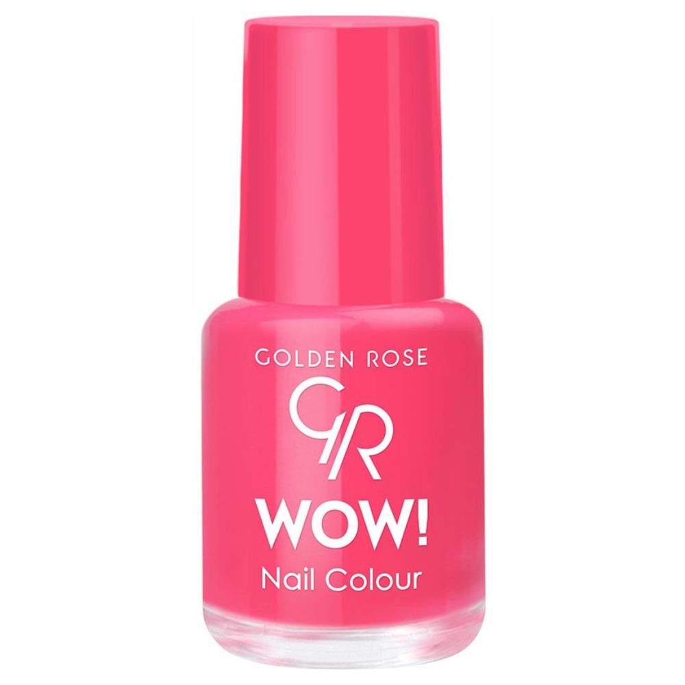 Golden Rose Лак для ногтей розово-коралловый WOW, тон 034 #1