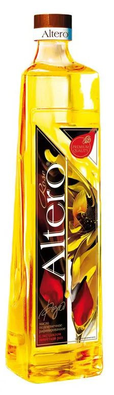 Масло Альтеро Голден подсолнечное с добавлением оливок - купить с ...