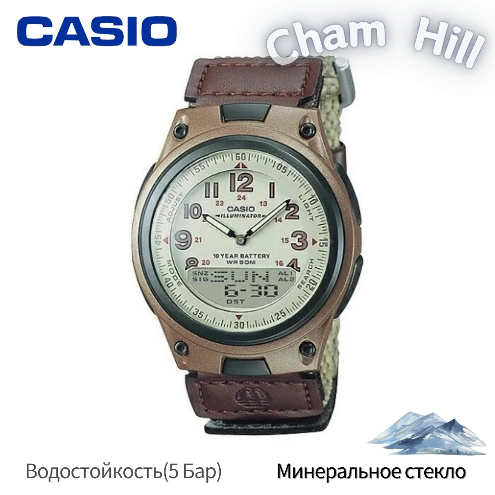 Casio Часы наручные Кварцевые AW-80V-5B #1