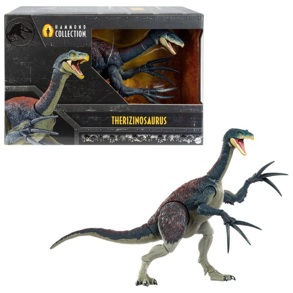 Mattel Jurassic World park Hammond Therizinosaurus Теризинозавр Хаммонда Коллекционная фигурка динозавра #1