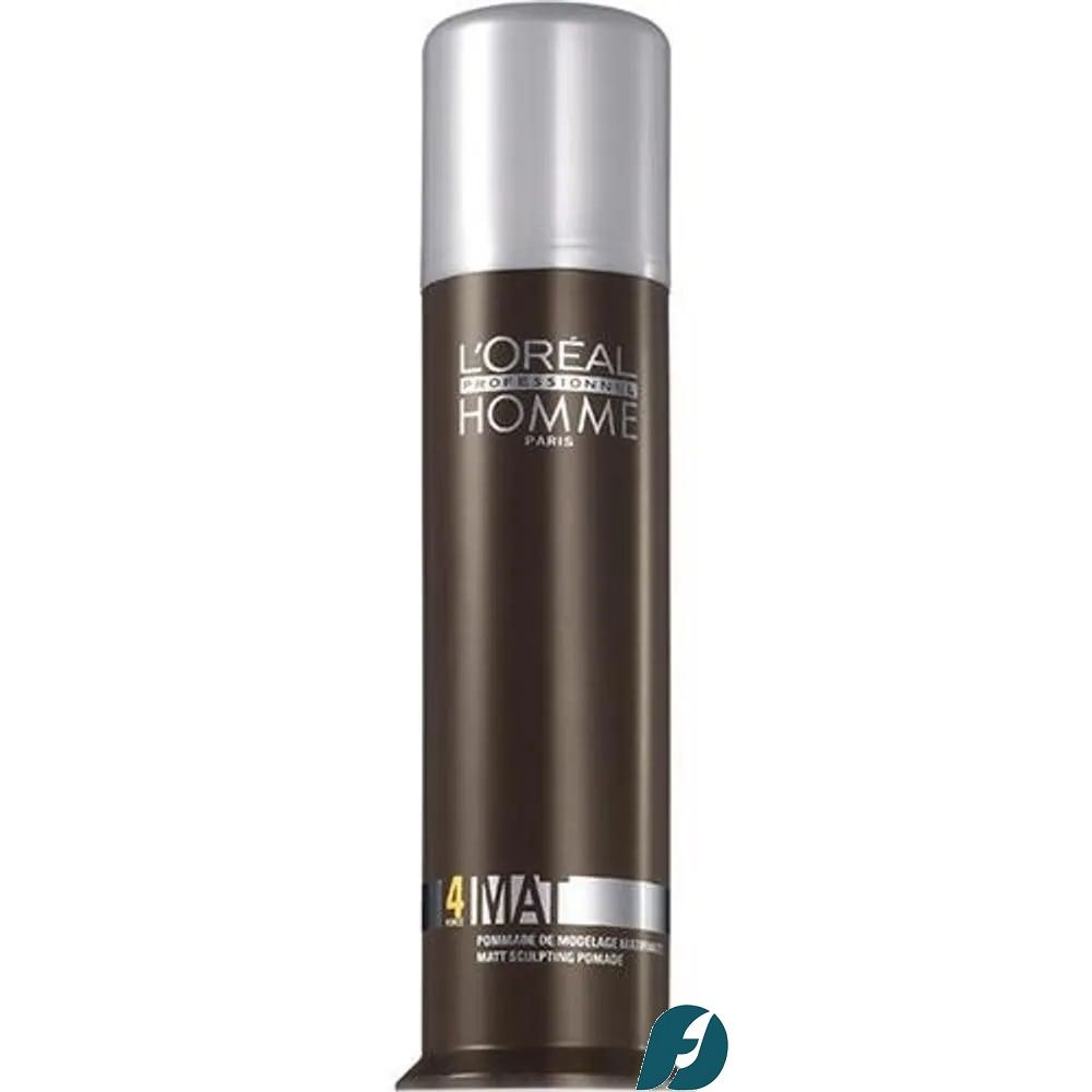 L'Oreal Professionnel Homme Матирующая крем-паста для волос, 80 мл #1