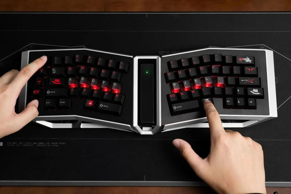 Angry Miao Игровая клавиатура беспроводная AM AFA R2 Cybercop