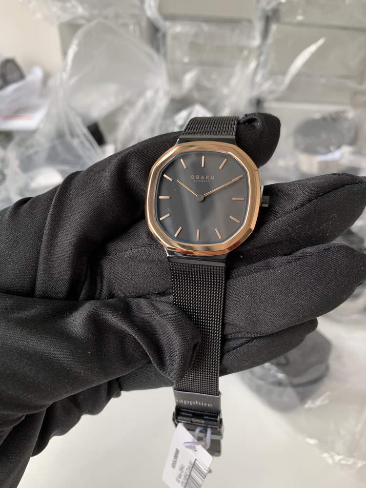 Obaku Часы наручные Кварцевые Obaku V253LXMBMB #1