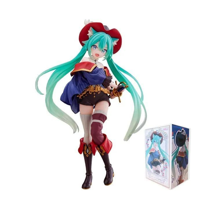 Фигурка Хацунэ Мику ,Кот в сапогах / Hatsune Miku Wonderland Figure, Cat in Boots  #1