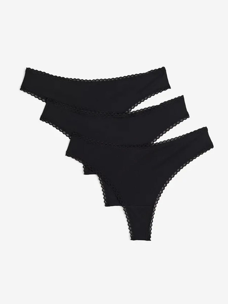 Комплект трусов бразильяна H&M, 3 шт #1