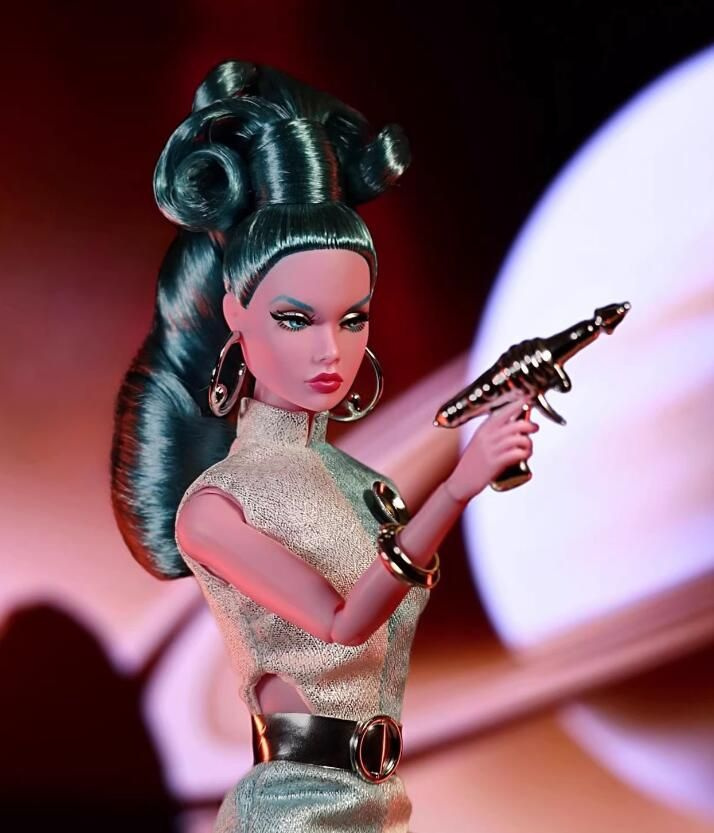 Set Di 3 Gioielli In Metallo Per Bambole Fashion Royalty, Integrity Toys, Poppy Parker, Barbie