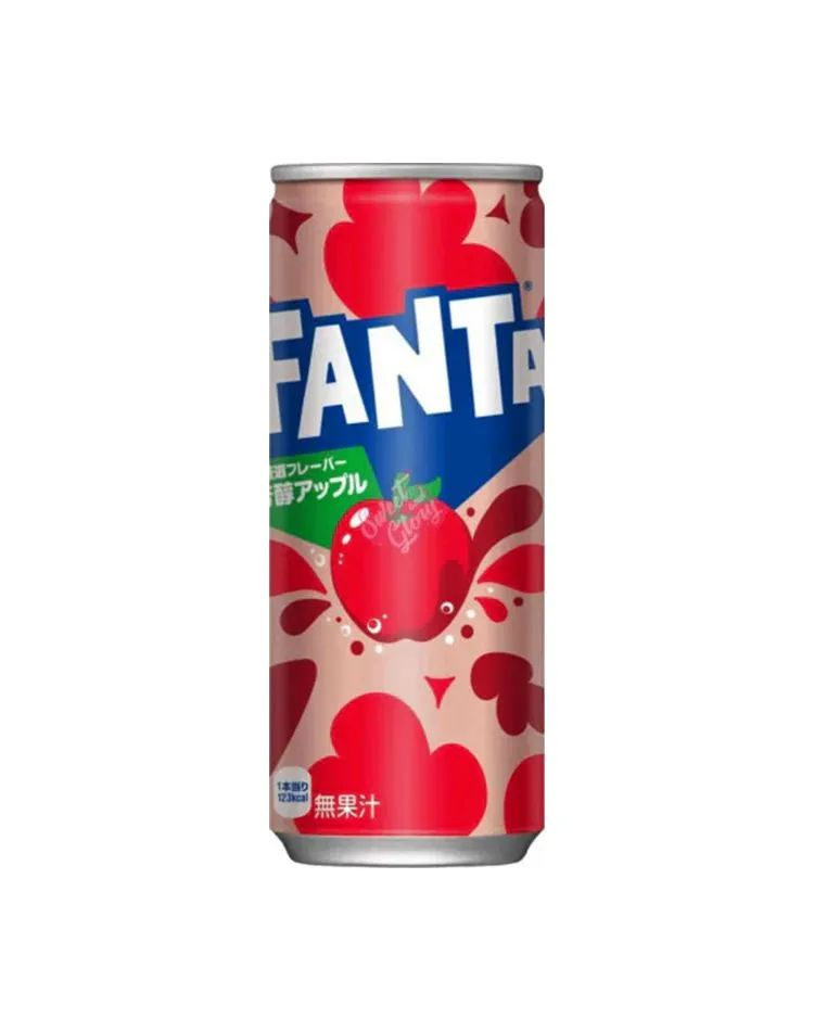 Газированный напиток Fanta со вкусом красного яблока, 250 мл.  #1