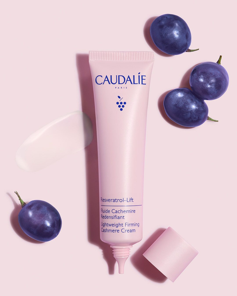 Caudalie Укрепляющий дневной крем (флюид) для лица с кашемировой текстурой Resveratrol Lift, 40 мл  #1