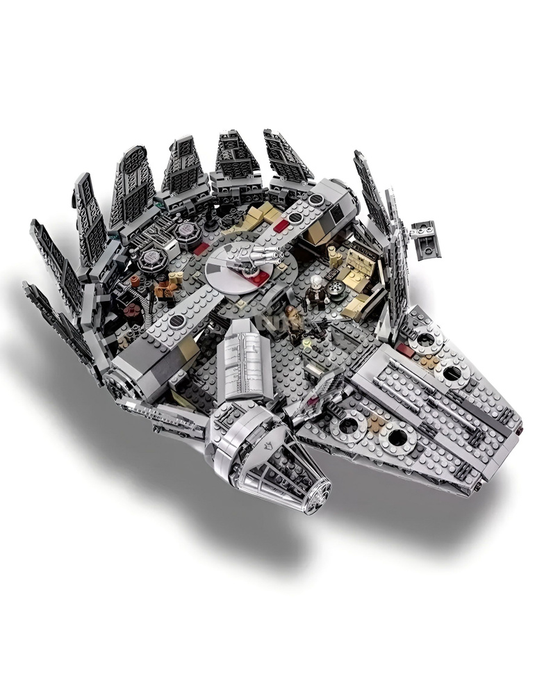 Конструктор Star Wars T19020 Millenium Falcon 1329-деталей/Звездные Войны/ Сокол Тысячелетия  #1