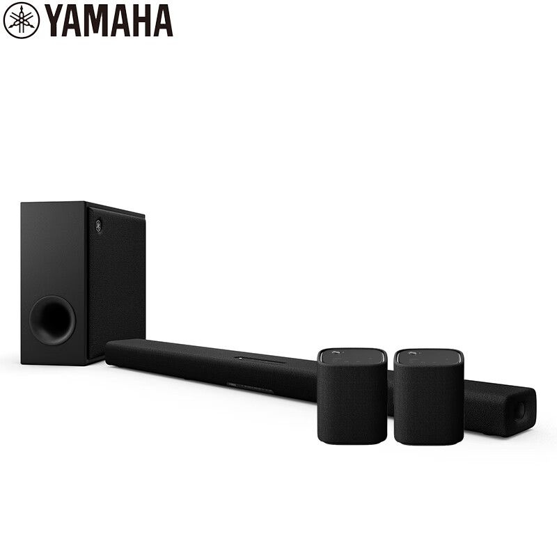 Subwoofer Ats 2070 Black Yamaha Yas 408 Sound Bar, For Home