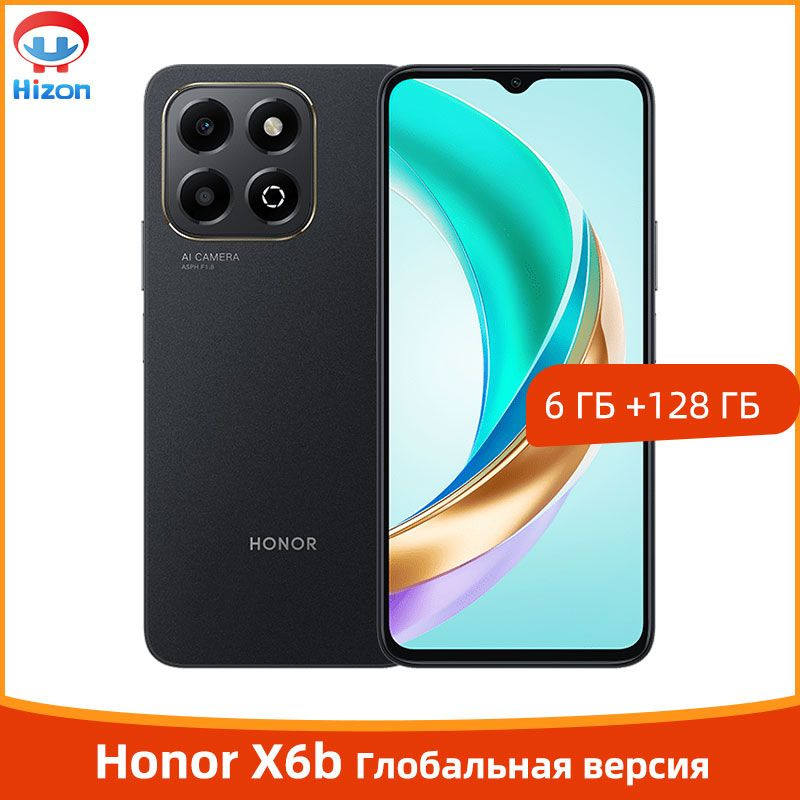 Honor Смартфон Глобальная версия Honor X6b Двойная камера 50 Мп 35 Вт Honor SuperCharge Аккумулятор 5200 #1