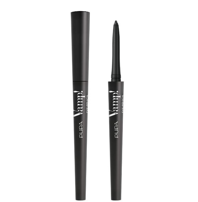 Pupa Карандаш для глаз Vamp! Eye Pencil Waterproof 2 in 1 pencil: eyeliner and kajal, 100 Черный  #1