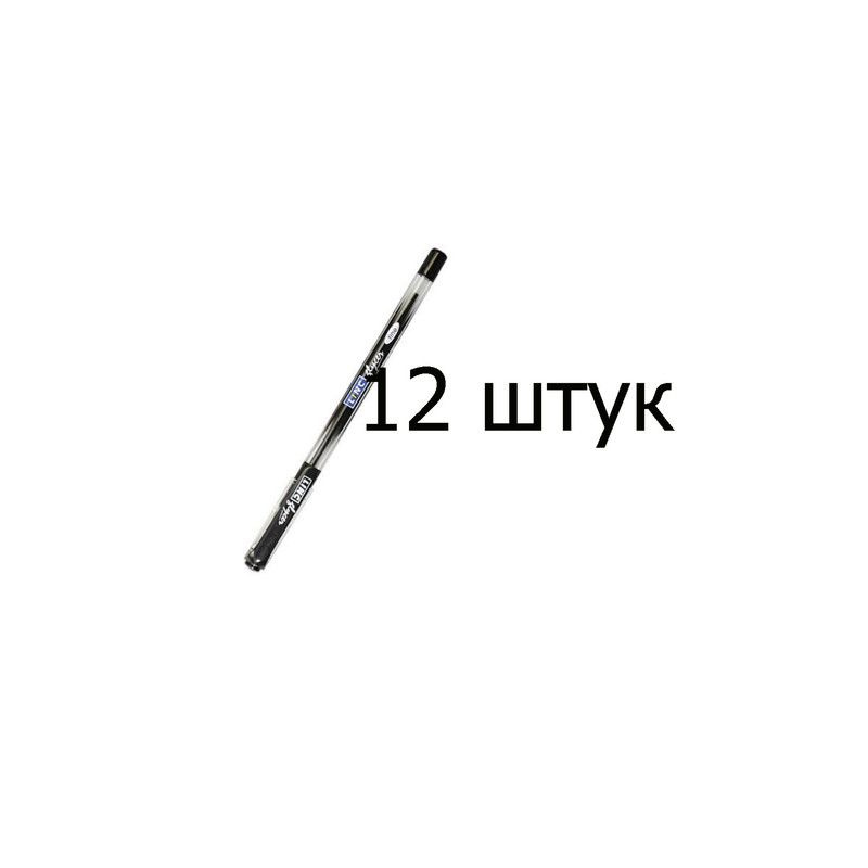 Linc Ручка шариковая Glyce, черная, 0,7мм, 12 шт. #1