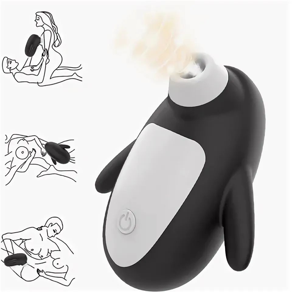 Вакуумный вибратор для стимуляции клитора и груди Satisfyer Penguin  #1